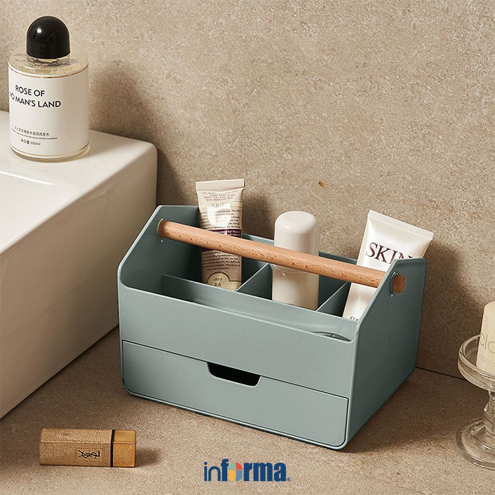 Jual Informa Rhea Organizer Meja Dengan 1 Laci 23x14.5 cm - Hijau ...