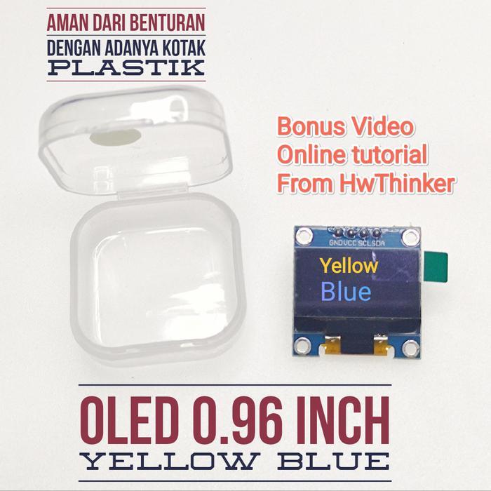 Jual Modul Display OLED 128x64 LCD I2C 0.96