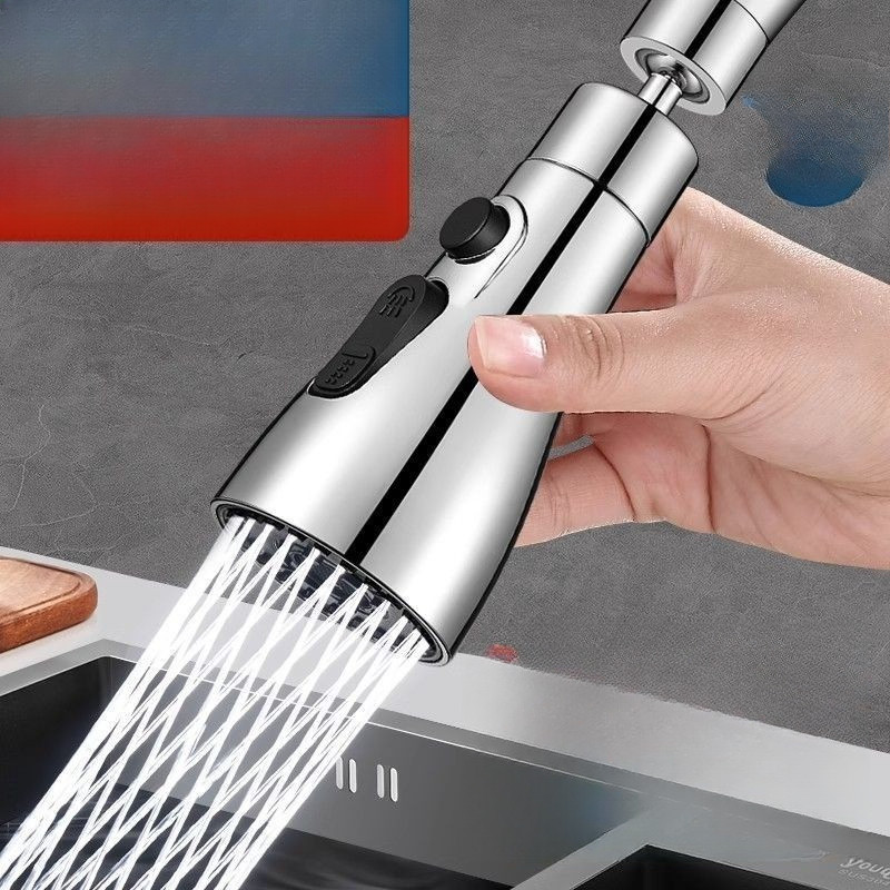 Jual 360° Rotating Kitchen Faucet Slim Waist Pressurized Anti-Splash ...