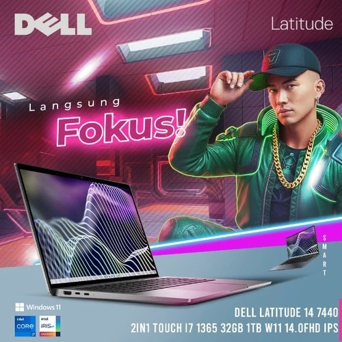 DELL LATITUDE 14 7440 2IN1 TOUCH I7 1365 32GB 1TB W11 14.0FHD IPS
