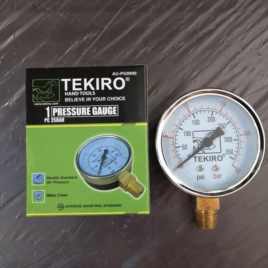 Jual MANOMETER COMPRESSOR 2.5 INCH 4BAR 6BAR 10BAR 16BAR 25BAR 40BAR ...