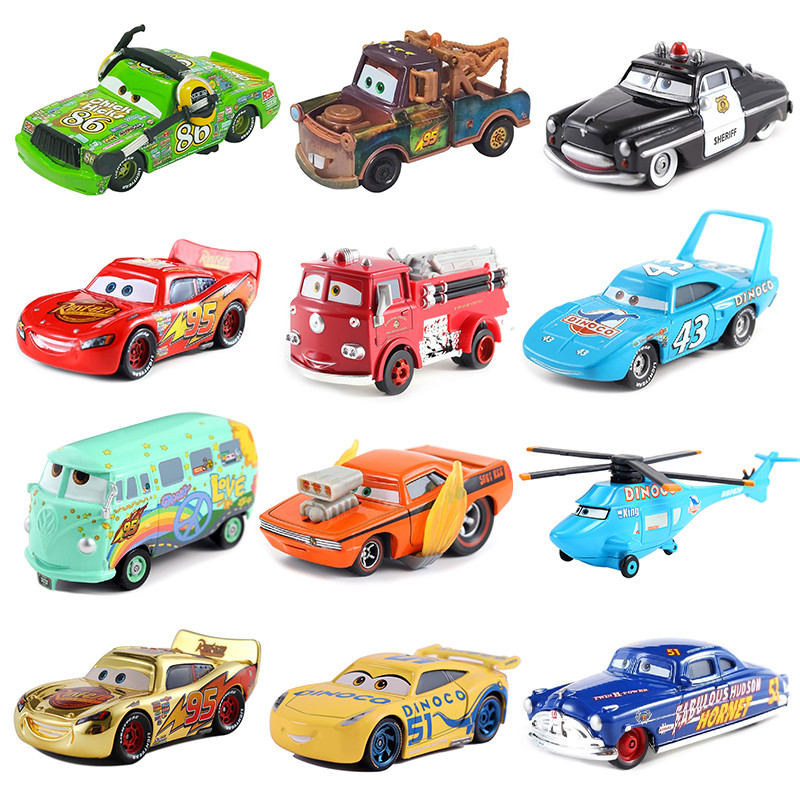Jual sney Pixar Cars 2 Car 3 Toy Lightning Mcqueen Sally ick Hicks ...