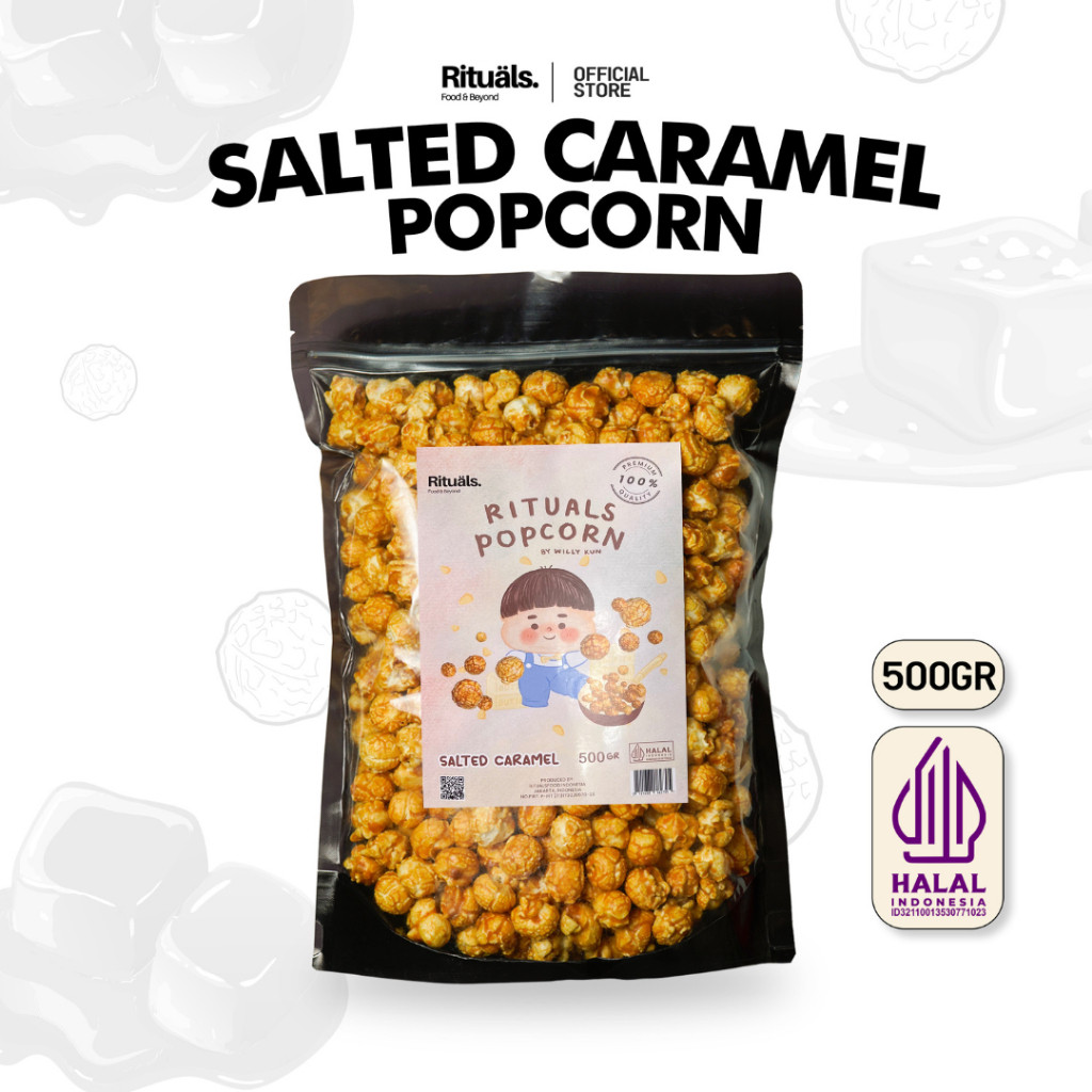 Jual Rituals Food Salted Caramel Popcorn 500gr ukuran XXL - Homemade by ...