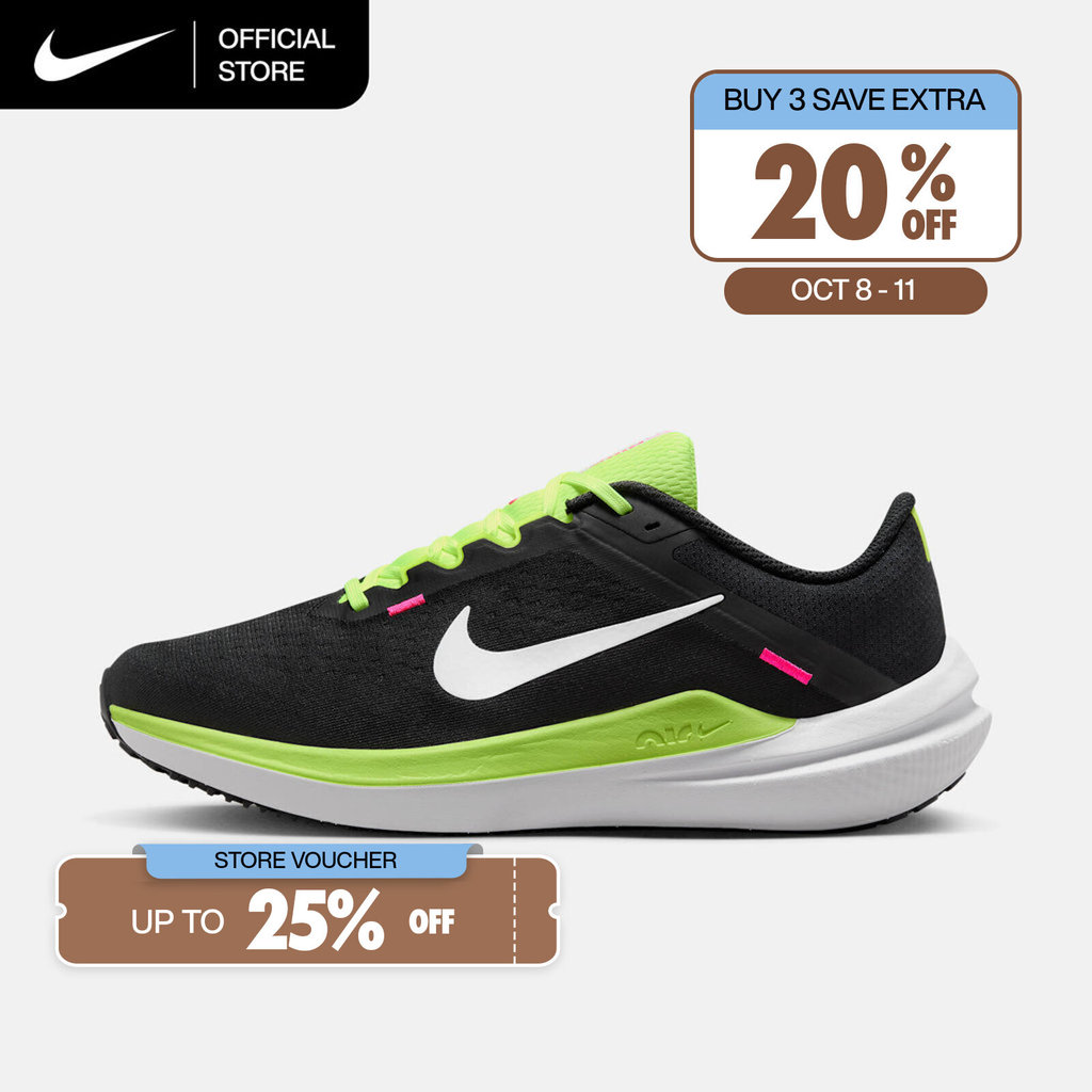 Nike Winflo 10 Men's Road Running Shoes - Black [FN6825-010]