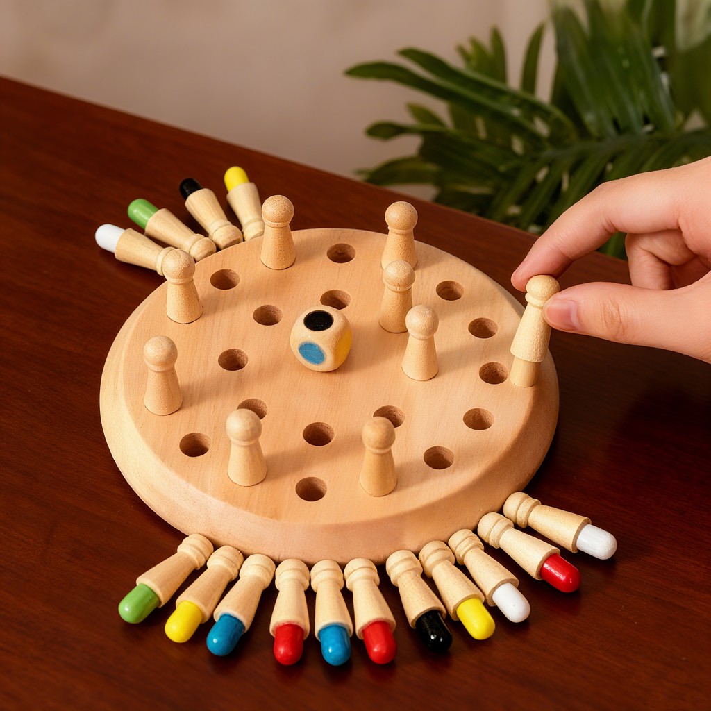 Jual Catur Memori Anak Game / Permainan Papan Pengenalan Warna Untuk ...