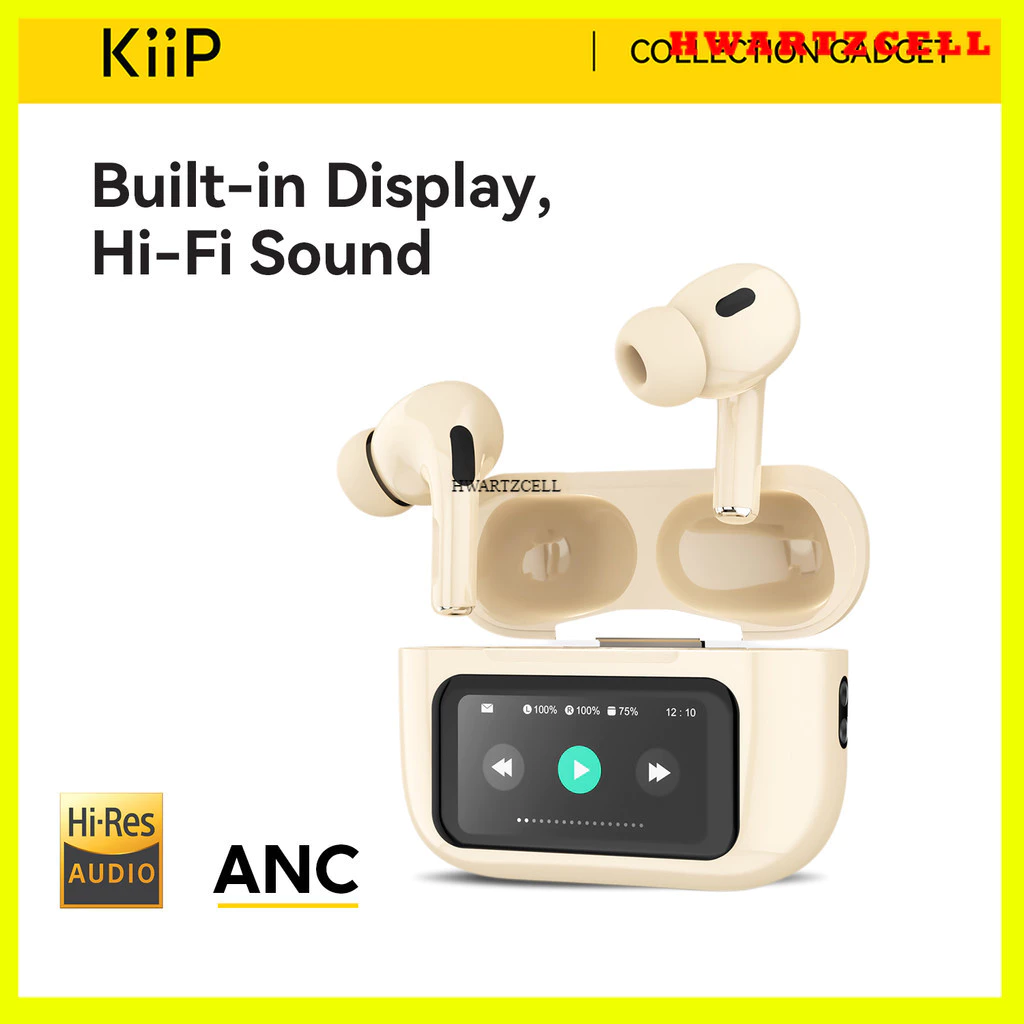 [HWARTZ] KiiP DTS16 Tws ANC Bluetooth 5.4 Earphone