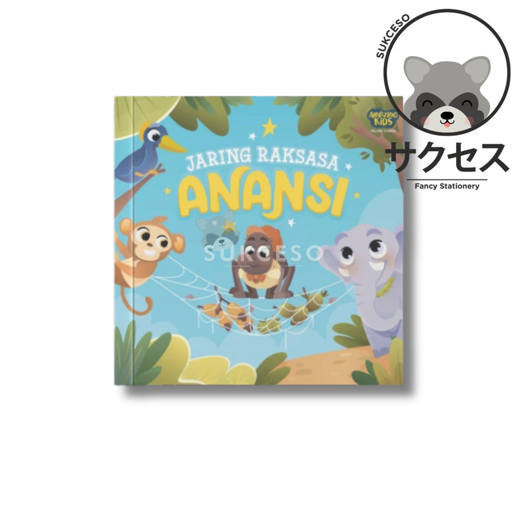 Jual AMAZING Jaring Raksasa Anansi / Buku Cerita Anak | Shopee Indonesia