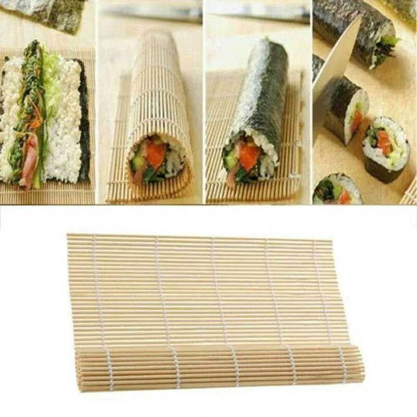Jual Bambu Rolling Sushi Bamboo Tikar Penggulung Gulung Rol Mat ...