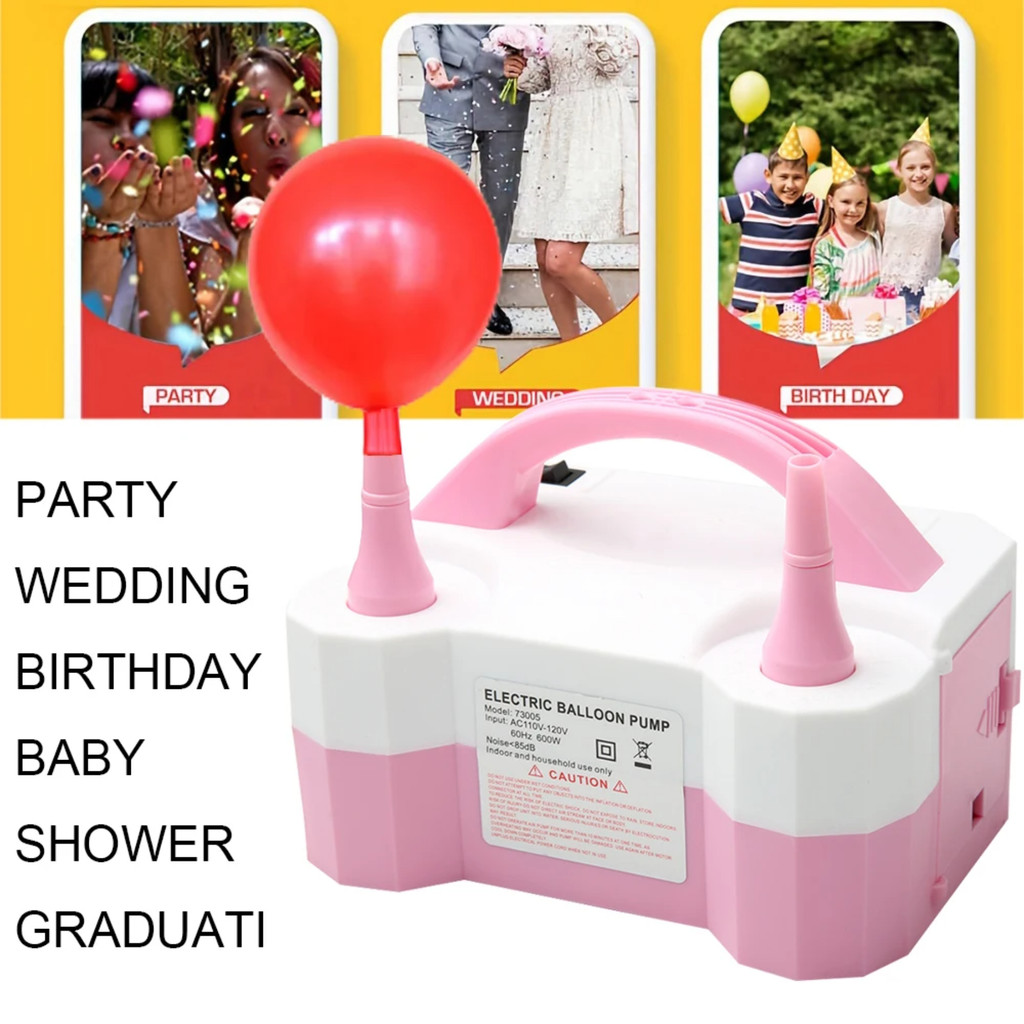 Jual Electric Balloon Inflator Balloon Inflator Pump Can Inflate Two At ...