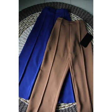 Celana Kulot Bahan Scuba Premium Highwaist All Size Dengan Saku Celana Wanita