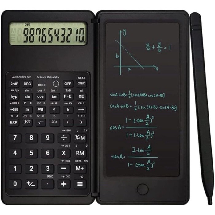 Jual MSS - Kalkulator Lipat Calculator ilmiah Scientific E-Writer LCD ...