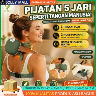 4D Alat Pijat Leher Bahu Dan Punggung Elektrik Dengan Pemanas, Bantal Pijat Otot Dan Otot