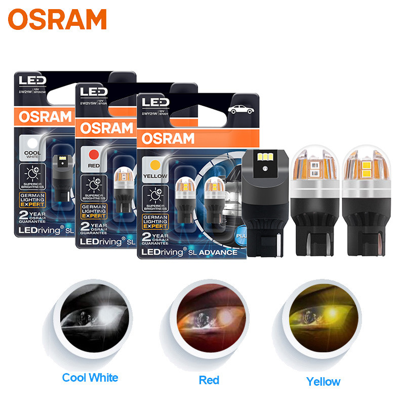 Jual OSRAM LED T20 W21W WY21W W21/5W Turn Signal Light 7440 7443 ...