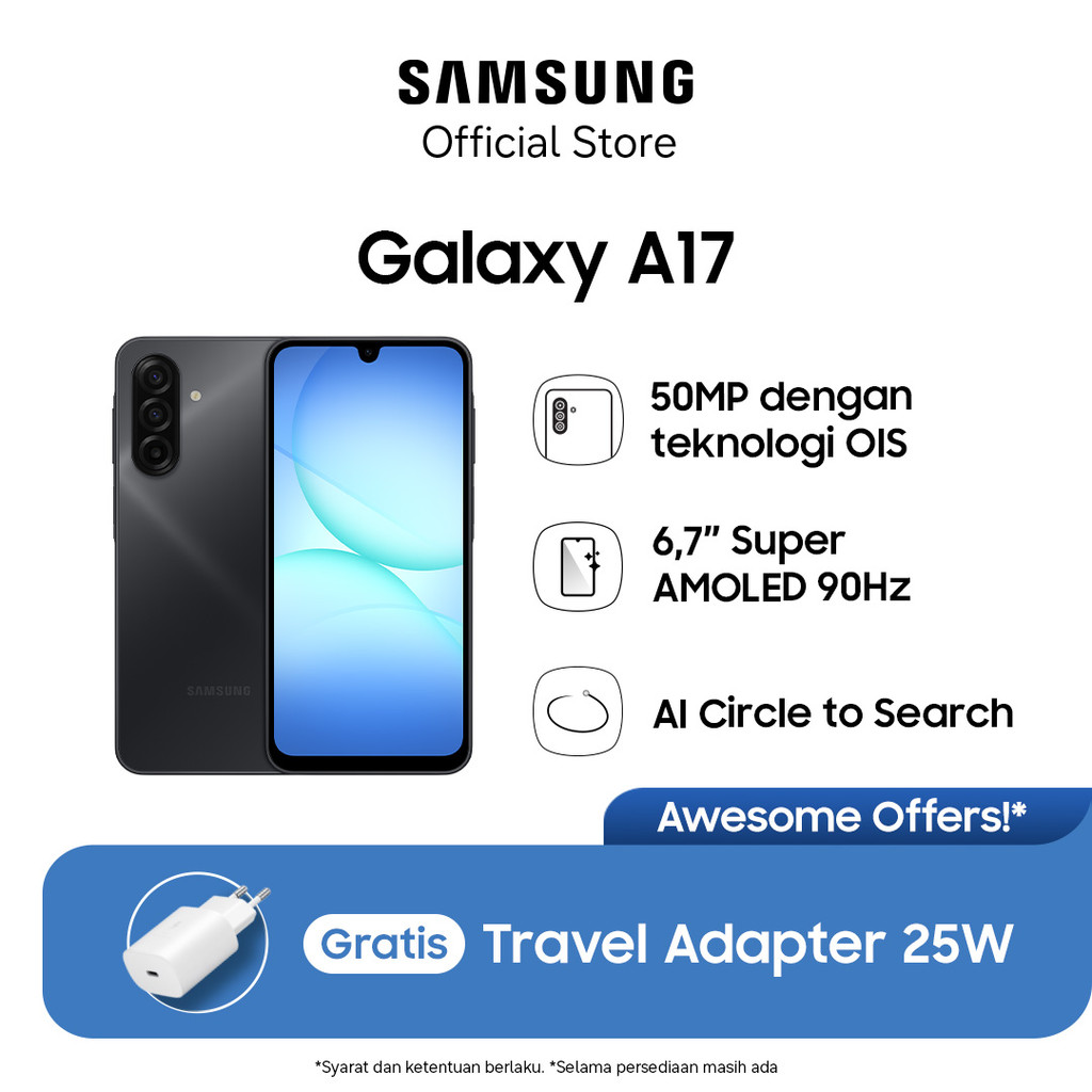 Samsung Galaxy A17 8/256GB - Black