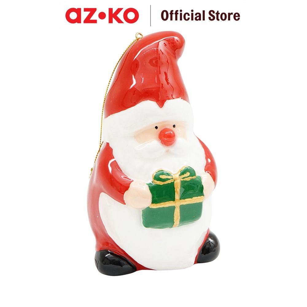 Jual AZKO Noelle 16 cm Ornamen Gantung Natal Christmas Santa Gift ...