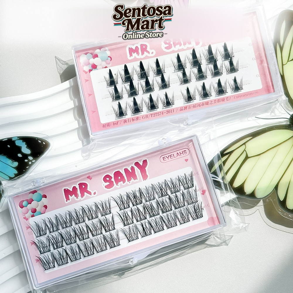 Jual Sentosa Mart Bulu Mata Palsu Eyelash Natural Tiga Baris Riasan ...