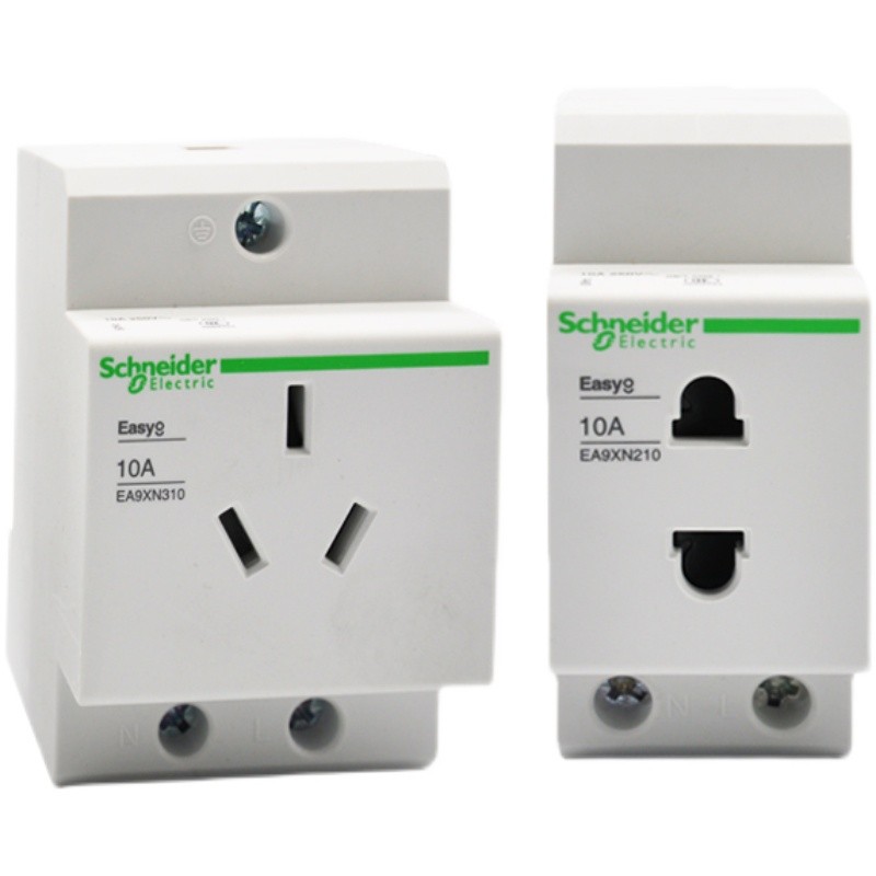 Jual Rail-mounted 16A Socket EA9XN310 Power Modular 10A 3-Prong 5-Prong ...