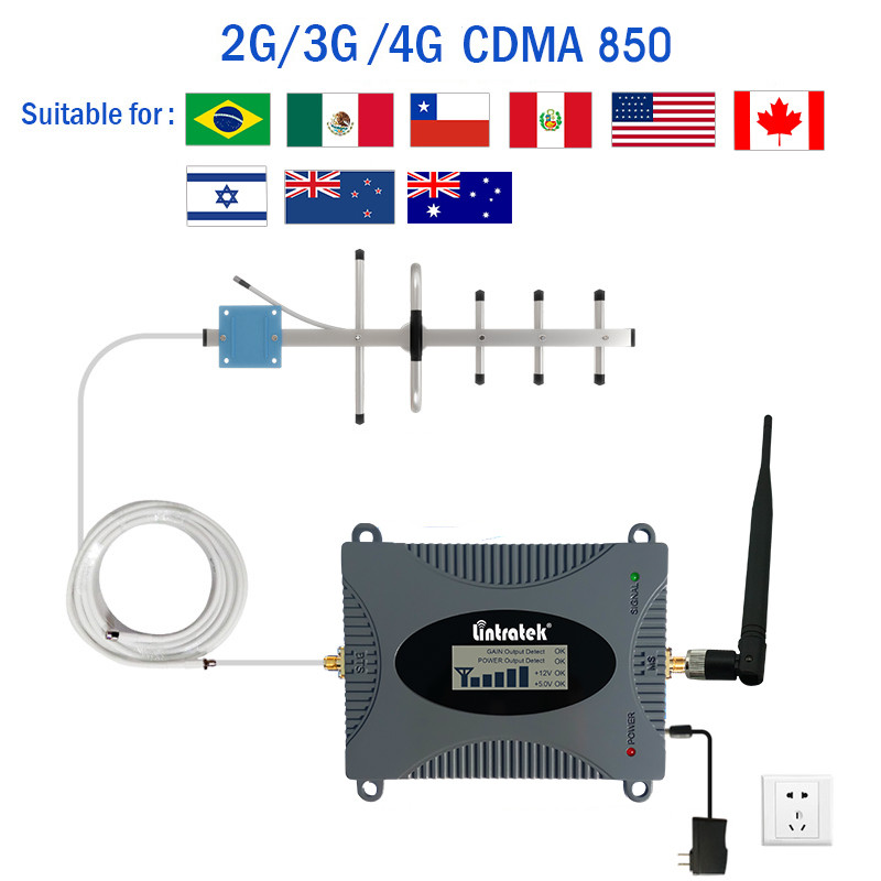 Jual Lintratek 2G 3G 4G Cellular Amplifier GSM 900 LTE 1800 WCDMA