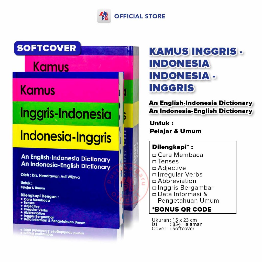 Jual Kamus Bahasa Inggris / Kamus Inggris - Indonesia / Indonesia ...
