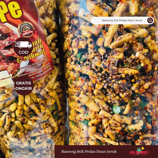 1KG BASRENG STIK SUPER PEDAS DAUN JERUK