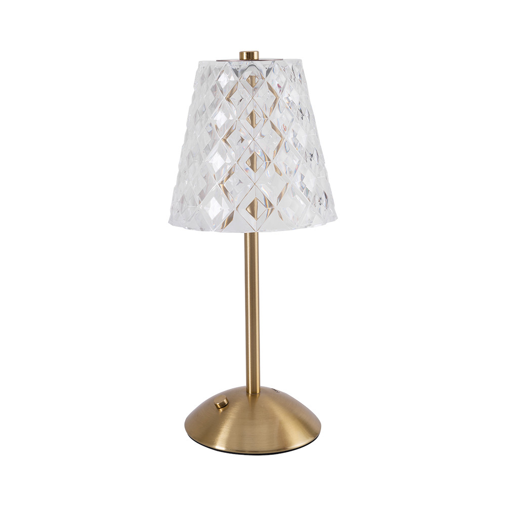 Jual Informa Denise Lampu Meja Mini Rechargeable - Gold Decorative ...