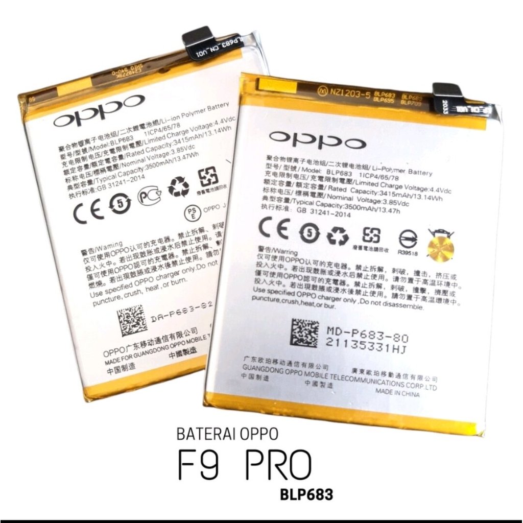 Jual BATERAI BATRE BATTERY OPPO F9 / F9 PRO CPH1823 / REALME U1 RMX1831 ...