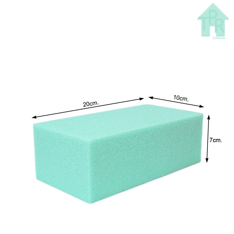 Grosir - Floral Foam Busa Oasis Kering untuk Rangkaian Bunga Artifisial DIYers Berkualitas Aman Praktis