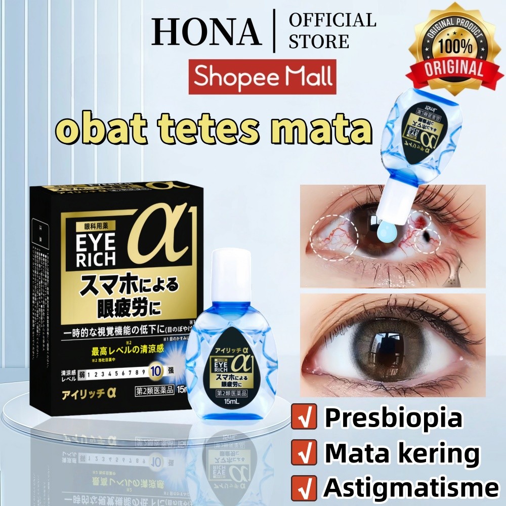 Jual HONA - Obat tetes mata Tetes Mata Herbal Mata Alami eye drop ...