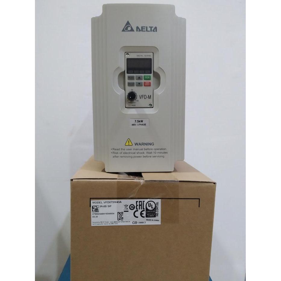 Jual Delta Inverter VFD075M43A 3phase 380V 7.5Kw | Shopee Indonesia