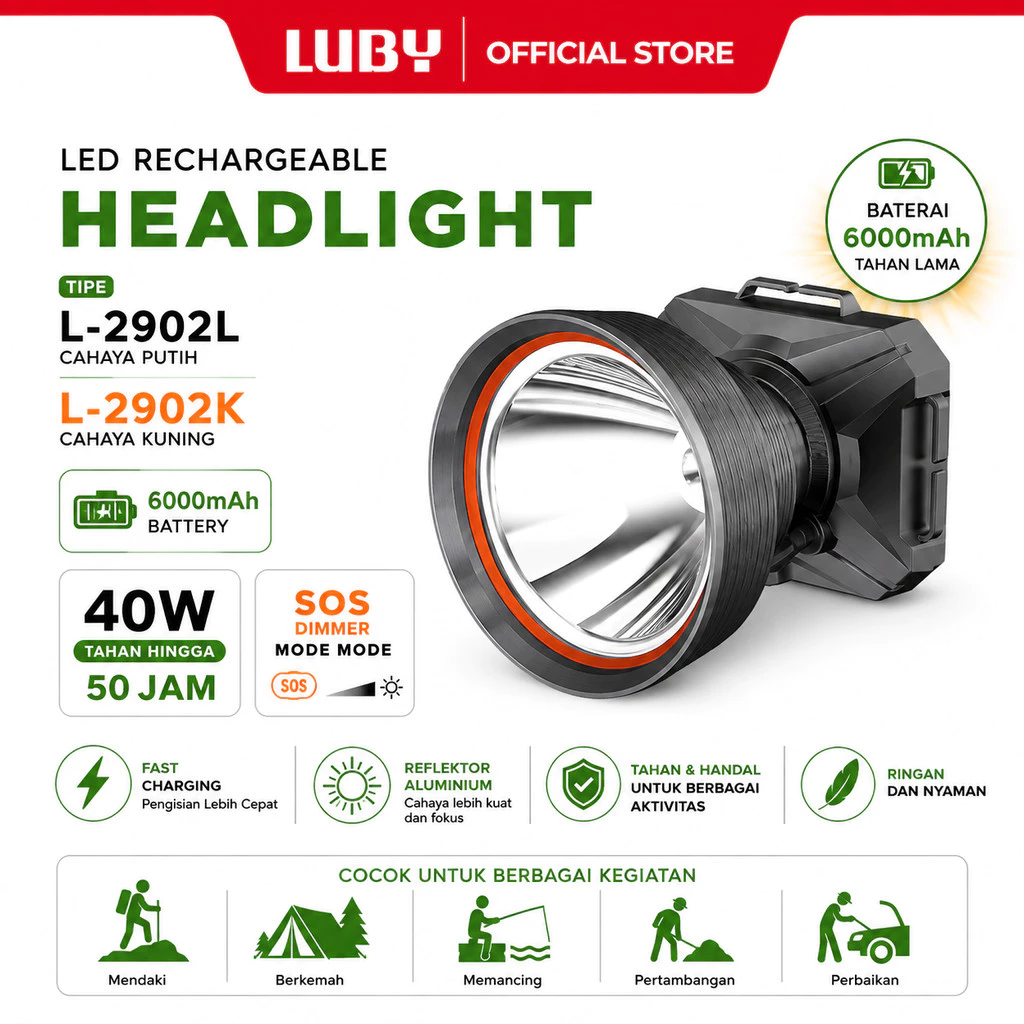 head lamp luby
