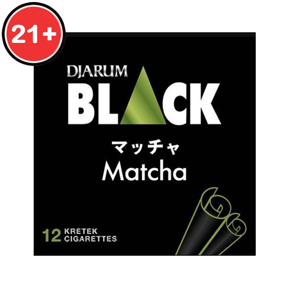 Jual DJARUM BLACK ROKOK KRETEK MATCHA 12S | Shopee Indonesia
