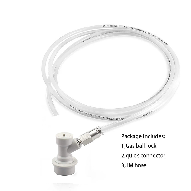 Jual Beer Gas/Liquid Line With Push In Fitting MFL Quick Connector With ...