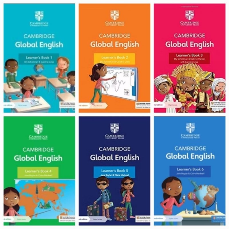 Jual Buku Cod - Cambridge Global English Learner Book 1 – 6 / Second ...