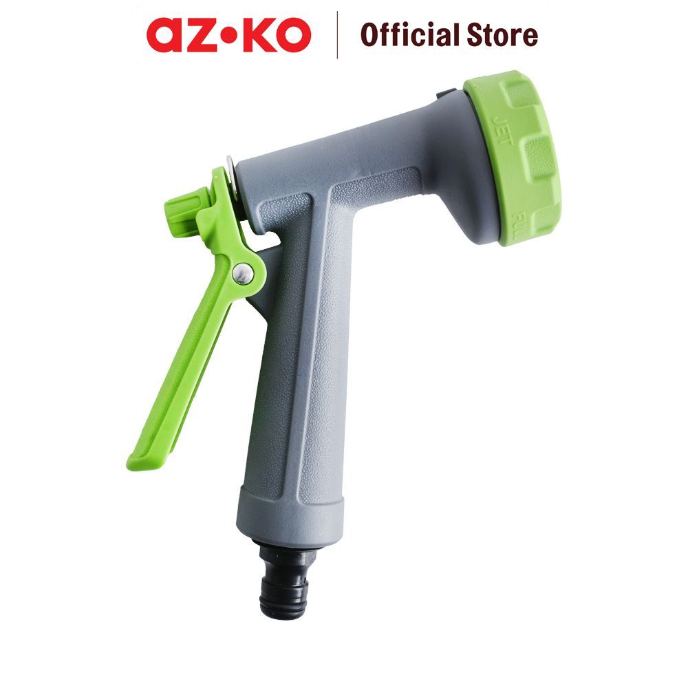 AZKO Yardsmith Kepala Selang Air Taman 5 Pattern - Hijau Hose Nozzle Kepala Semprot Sprayer Air Ujung Selang