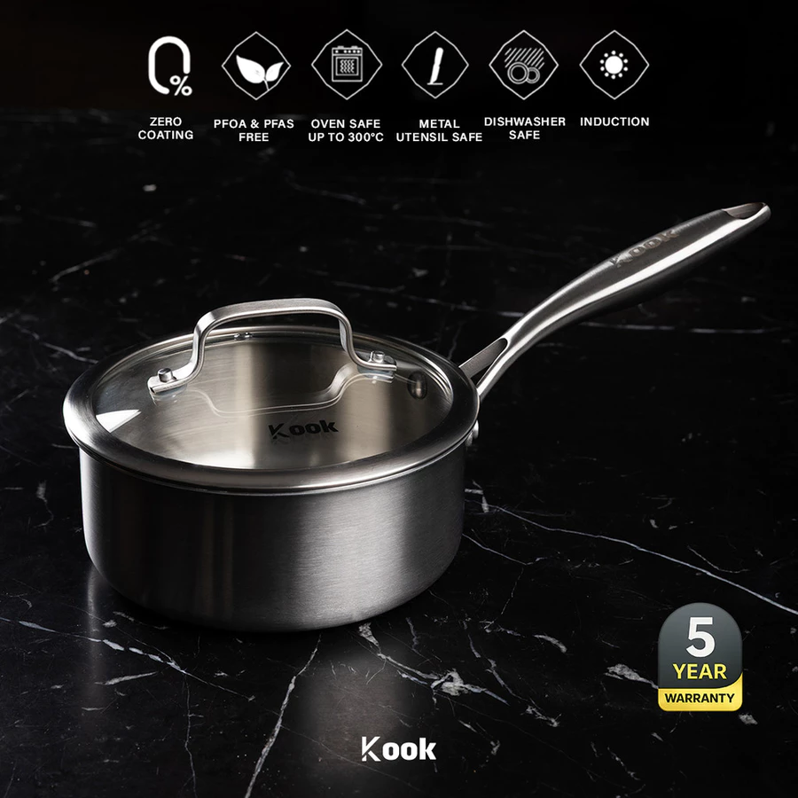 Kook textura sauce pan 18cm