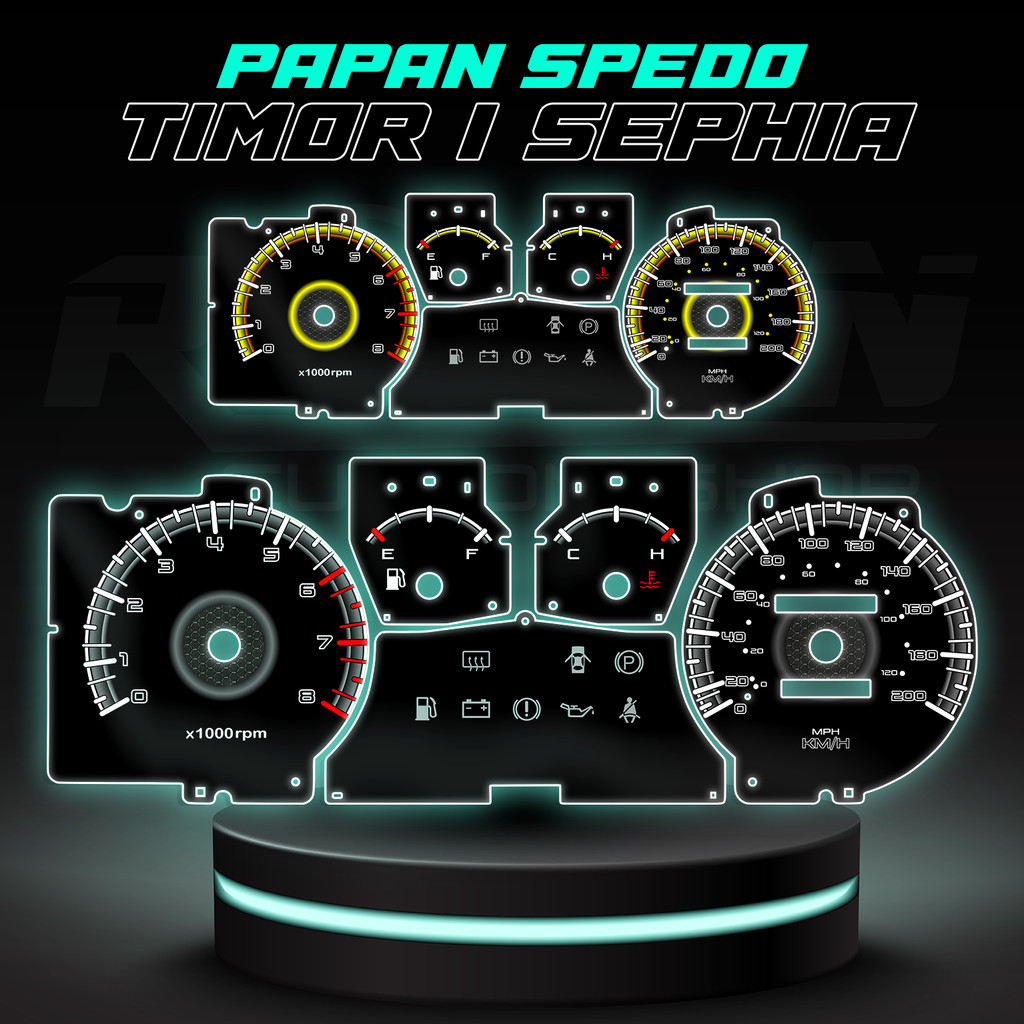 Jual PAPAN SPEDO MOBIL BISA CUSTOM PAPAN SPIDO PANEL SPEEDOMETER PAPAN ...