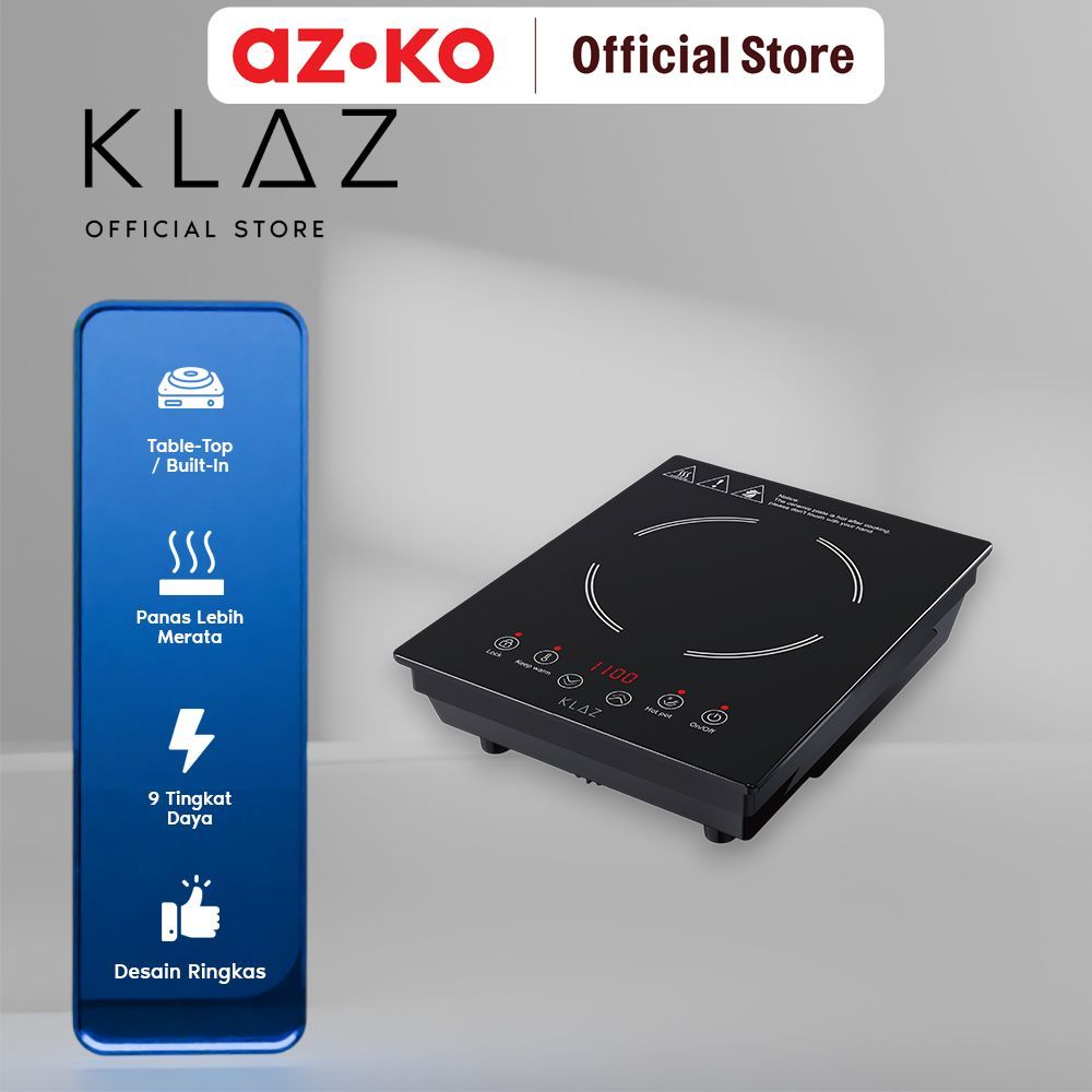 Jual AZKO Klaz Kompor Listrik 1 Tungku Built-In 1100 Watt - Hitam ...