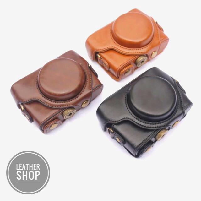 Jual Leather case sony RX100 RX100 II RX100 III RX100 IV | Shopee Indonesia