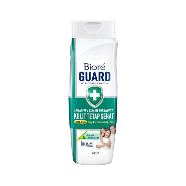 Jual BIORE GUARD BODY FOAM REFRESH LEMONGRASS BOTOL 250 ML | Shopee ...