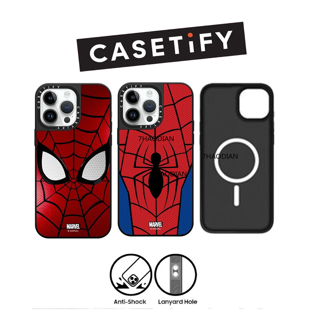 Jual CASETIFY MagSafe Marvel Spider Man Mirror Phone Case for