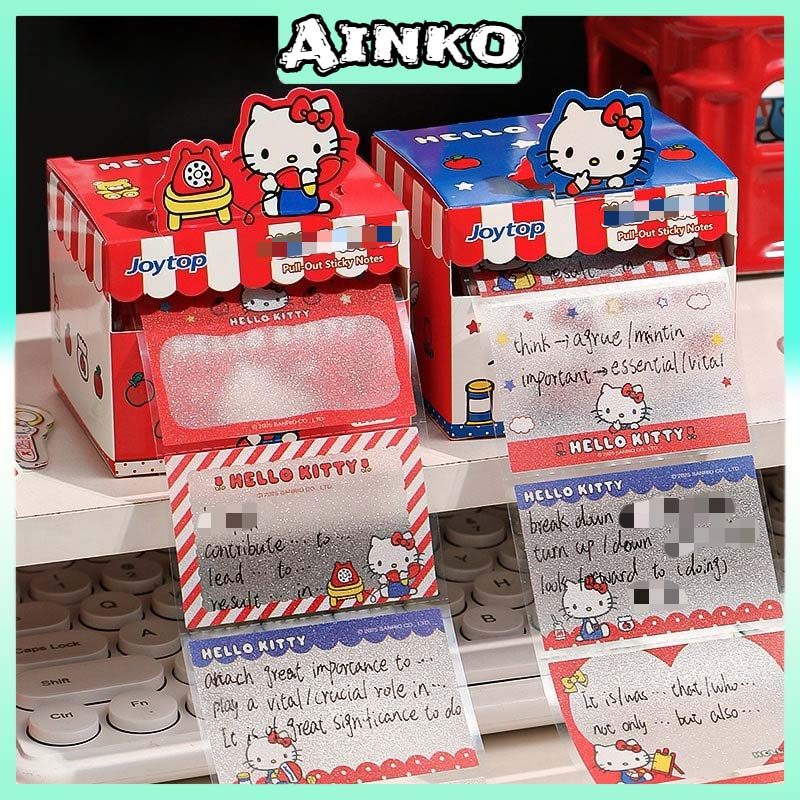 Jual Kartun Hello Kitty Transparan Sticky Notes Lucu Sticky Notes Memo ...