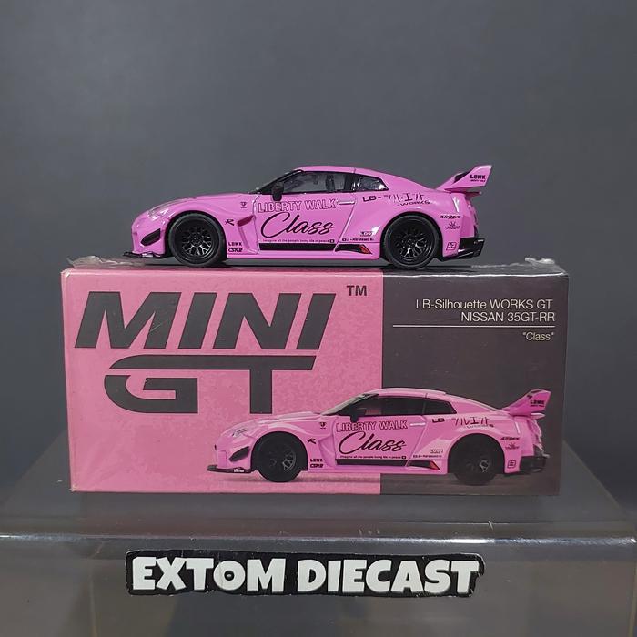 Jual Mini GT Nissan Skyline R35 LBWK Pink Class BEST | Shopee Indonesia