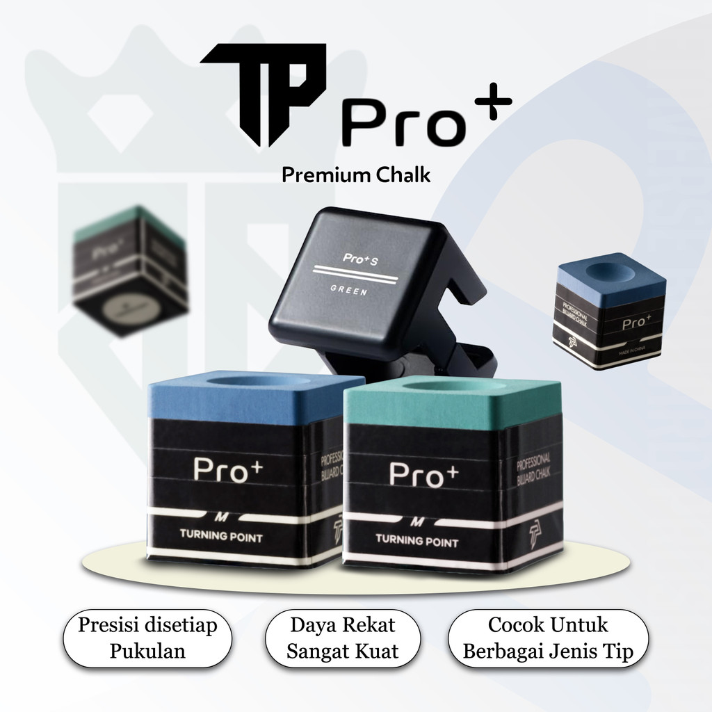 Jual TP TURNING POINT TP PRO+ Professional Billiard Magnetic Chalk ...