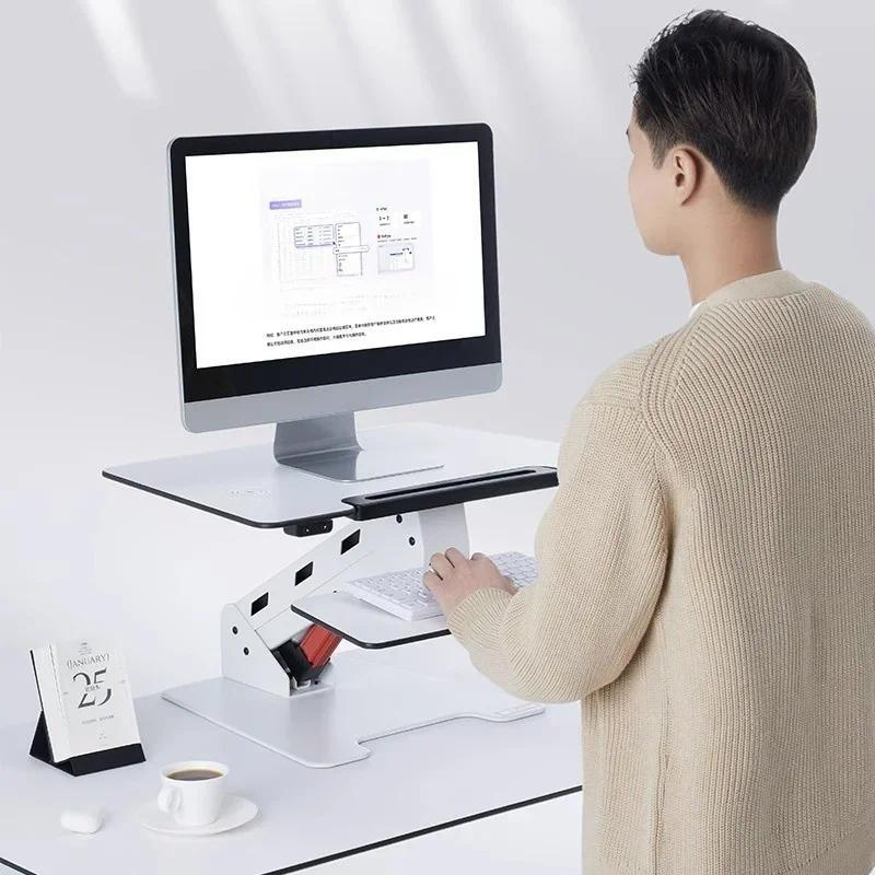 Jual Electric lifting computer stand standing workbench Office lifting ...