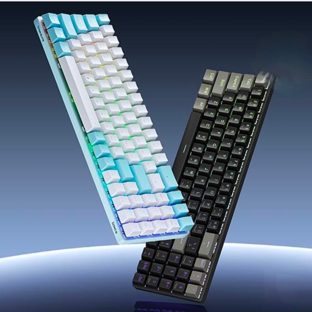 Jual GAMEN Titan Elite Keyboard Mechanical Wireless 78 Key RGB 3 Mode ...