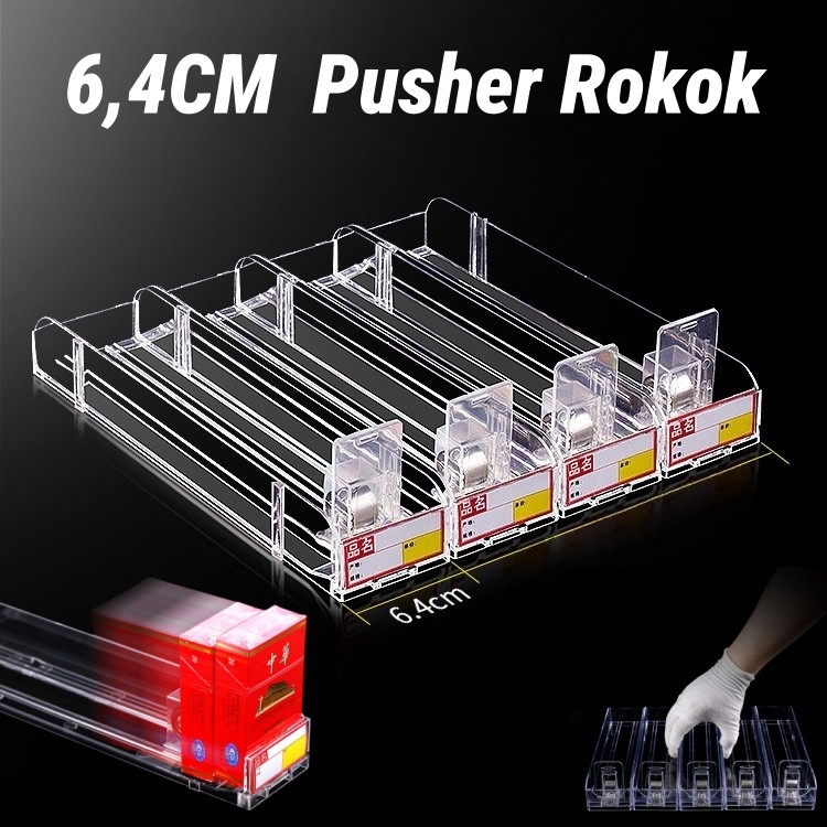 Jual 6,3CM Pusher Rokok / Tempat Rokok / Rak Rokok Akrilik | Shopee ...