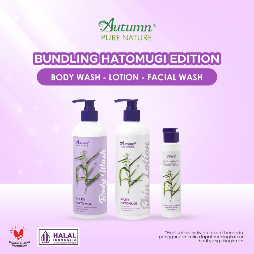 Jual Autumn Paket 3 Milky Hatomugi (Mhfw+Mhbw+Mhsl) | Shopee Indonesia