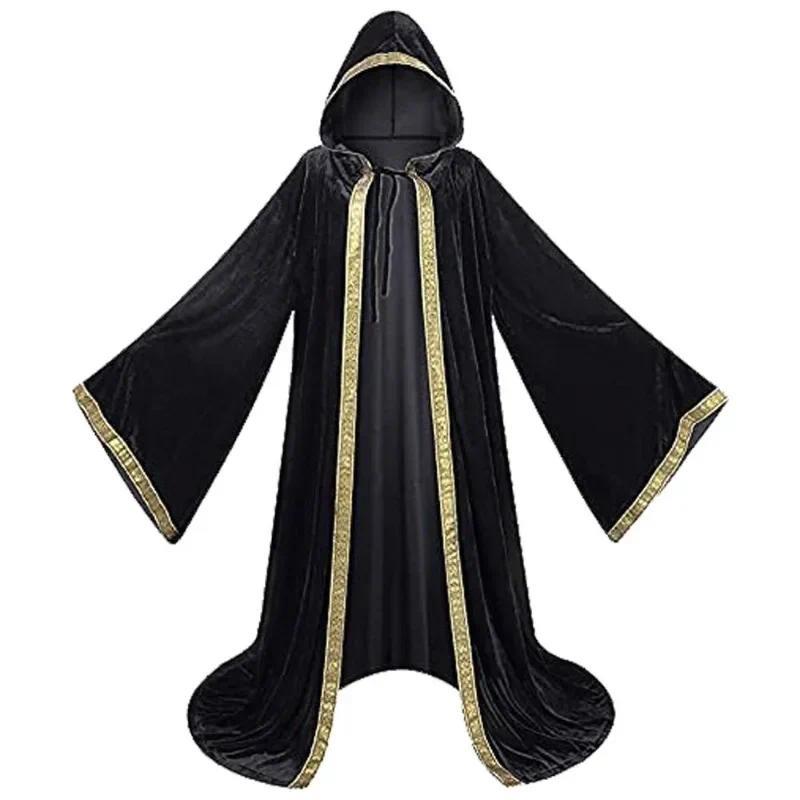 Jual Velvet wizard robes with hats and sleeves, Halloween fancy fancy ...