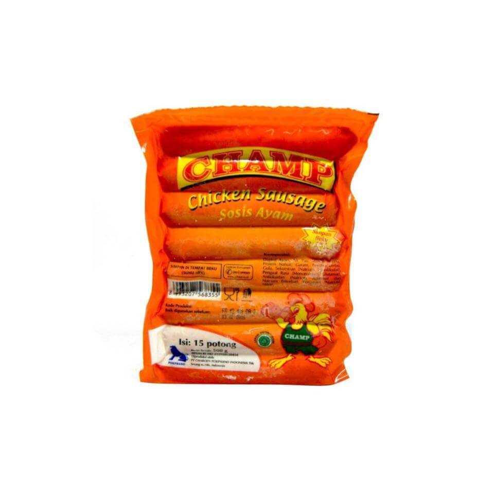 Jual Champ Sosis Ayam 500 gr | Shopee Indonesia