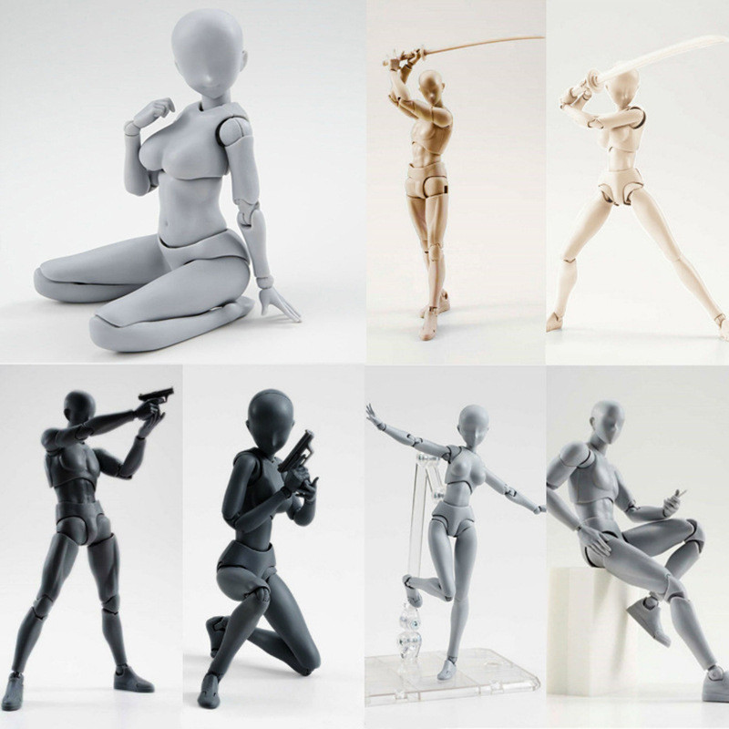 Jual Action Figures Body Kun DX & Body-an DX PVC Figure Model Drawing ...